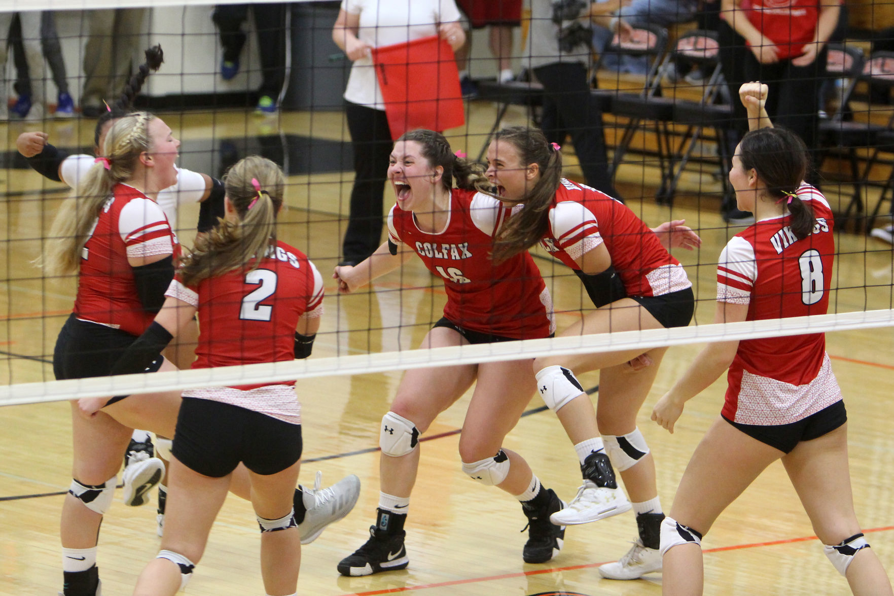 Colfax at Elk Mound volleyball 10-17-19